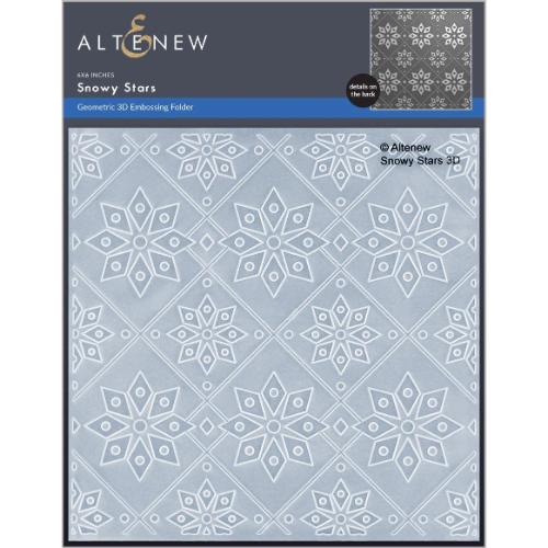 Altenew - Snowy Stars 3D Embossing Folder