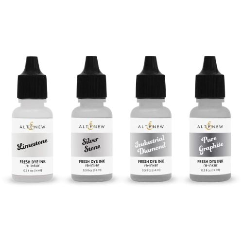 Altenew - Rock Collection Fresh Dye Ink Re-inker - Complete Bundle