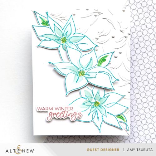 Altenew - Linear Life Poinsettias - Complete Bundle - Postage as per Actual