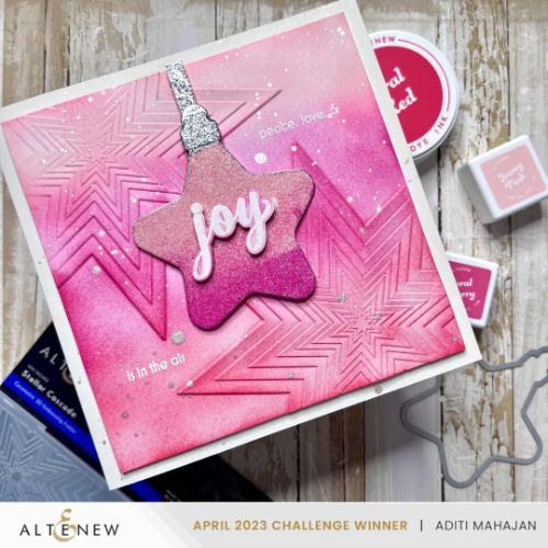 Altenew - Stellar Cascade 3D Embossing Folder