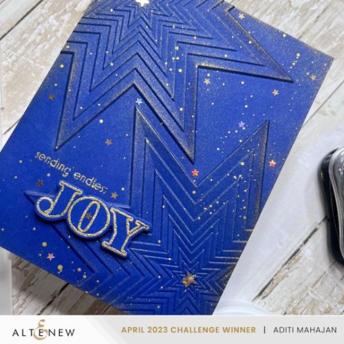 Altenew - Stellar Cascade 3D Embossing Folder