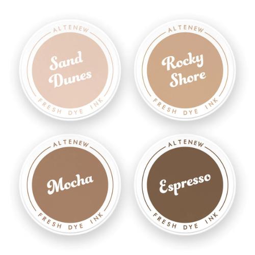 Altenew - Coffee Break Fresh Dye Ink - Complete Bundle