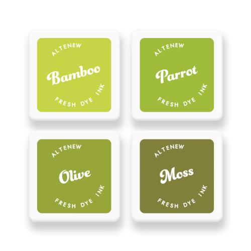 Altenew - Tropical Forest Fresh Dye Ink Mini Cube Set