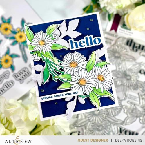 Altenew - Build-A-Garden: Daisy Crown & Add-on Die Bundle - Postage as per Actual