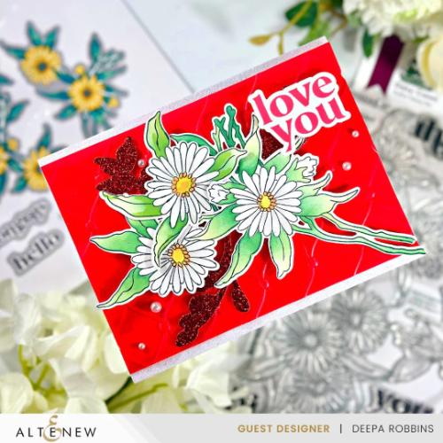 Altenew - Build-A-Garden: Daisy Crown & Add-on Die Bundle - Postage as per Actual