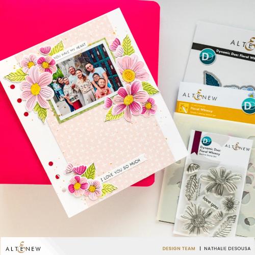 Altenew - Dynamic Duo: Floral Whimsy & Add-on Die Bundle - Postage as per Actual