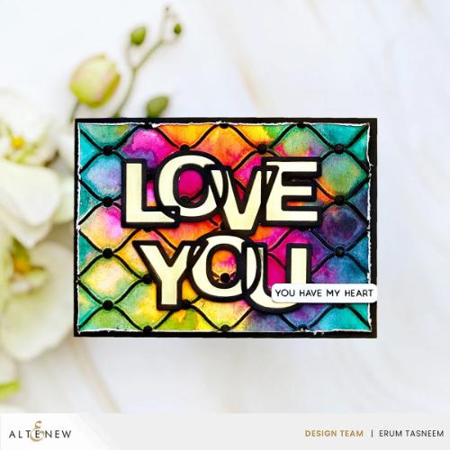 Altenew - Tufted Elegance 3D Embossing Folder