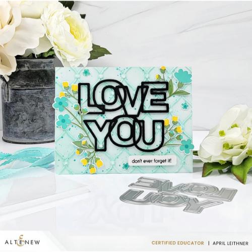 Altenew - Tufted Elegance 3D Embossing Folder