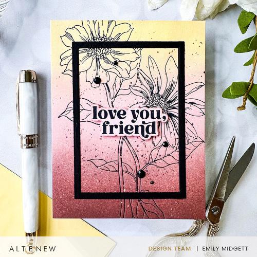 Altenew - Wildflower Waltz Press Plate Bundle - Postage as per Actual