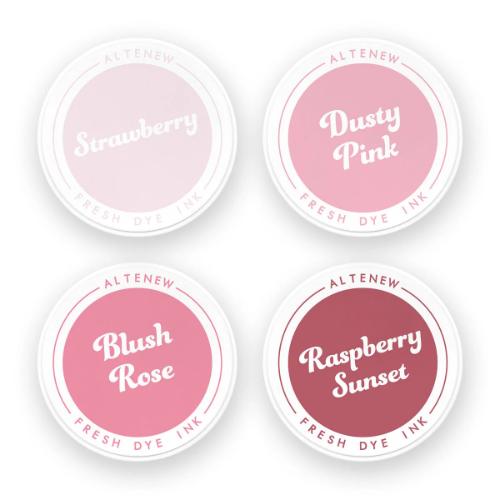 Altenew - Blushberry Bliss Fresh Dye Ink - Complete Bundle