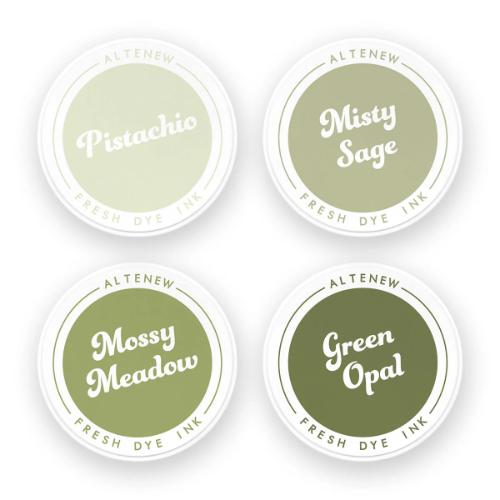 Altenew - Jade Dreams Fresh Dye Ink - Complete Bundle