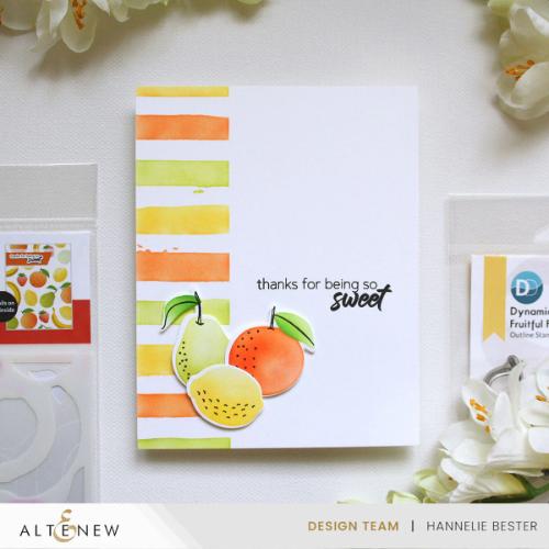 Altenew - Dynamic Duo: Fruitful Fun & Add-on Die Bundle