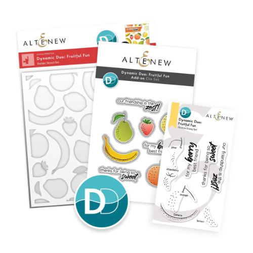 Altenew - Dynamic Duo: Fruitful Fun & Add-on Die Bundle
