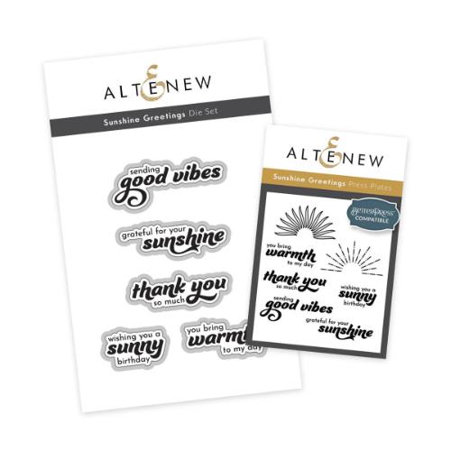 Altenew - Sunshine Greetings - Complete Bundle