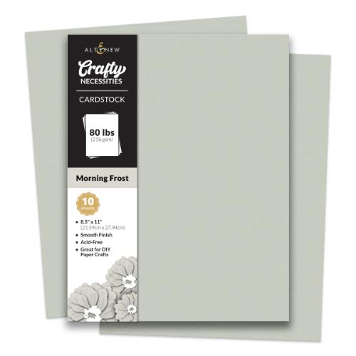 Altenew - Crafty Necessities: Morning Frost Cardstock (10 sheets/set)