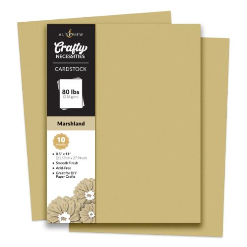 Altenew - Crafty Necessities: Marshland Cardstock (10 sheets/set)