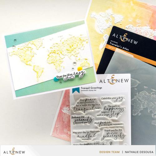 Altenew - Tranquil Greetings - Complete Bundle