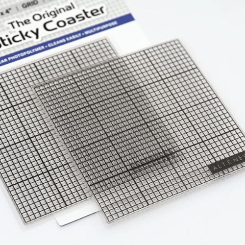 Altenew - The Original Sticky Coaster: 4" x 4" (Classic Grid)