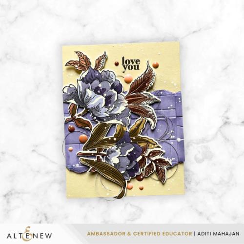 Altenew - Build-A-Garden: Posh Petals - Postage as per Actual