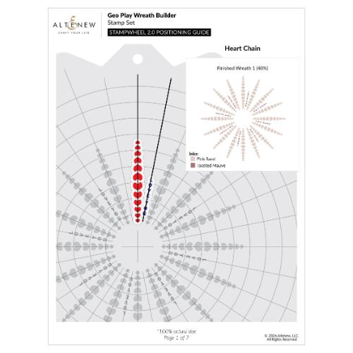 Altenew - Geo Play Wreath Builder - Complete Bundle