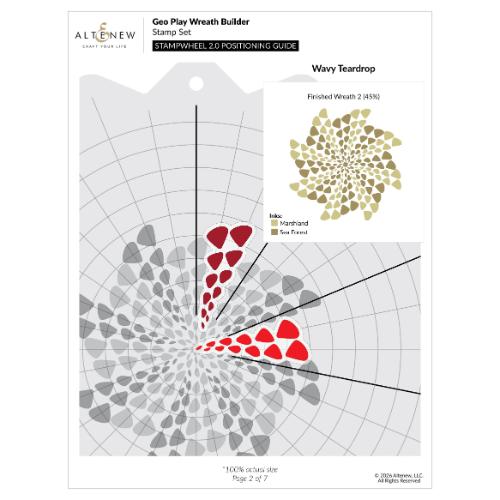 Altenew - Geo Play Wreath Builder - Complete Bundle