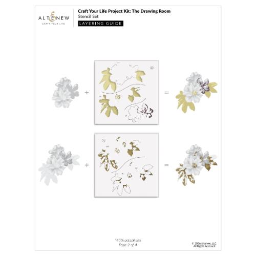 Altenew - Craft Your Life Project Kit: The Drawing Room - Postage as per Actual
