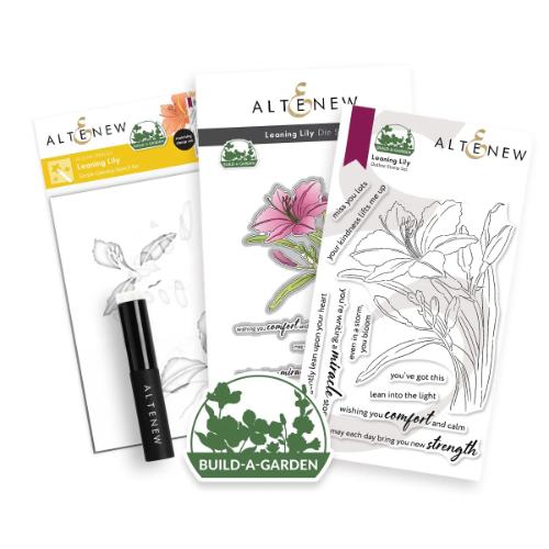 Altenew - Build-A-Garden: Leaning Lily - Postage as per Actual