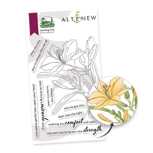 Altenew - Build-A-Garden: Leaning Lily - Postage as per Actual
