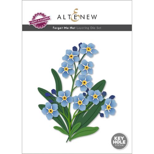 Altenew - Craft-A-Flower: Forget-Me-Not Layering Die Set
