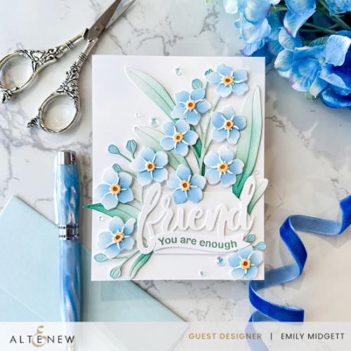 Altenew - Craft-A-Flower: Forget-Me-Not Layering Die Set