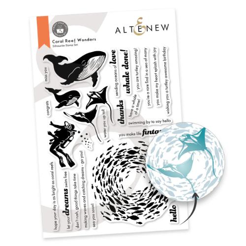 Altenew - Craft Your Life Project Kit: Coral Reef Wonders - Postage as per Actual