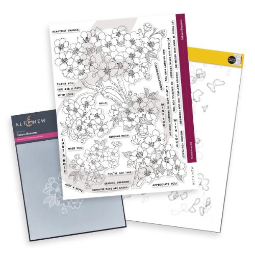 Altenew - Sakura Blossoms - Complete Bundle - Postage as per Actual