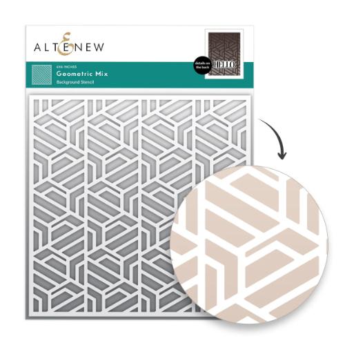 Altenew - Geometric Mix Stencil