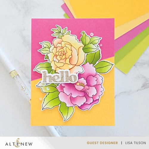 Altenew - Build-A-Garden: Blossoming Trio & Add-on Die Bundle - Postage as per Actual
