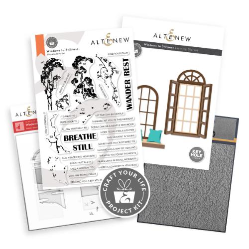 Altenew - Craft Your Life Project Kit: Windows to Stillness - Postage as per Actual