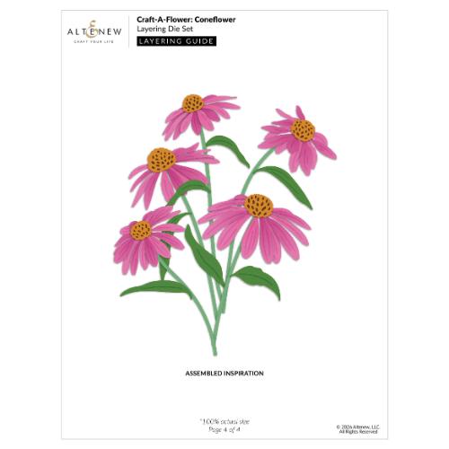 Altenew - Craft-A-Flower: Coneflower Layering Die Set