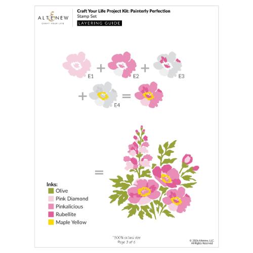 Altenew - Craft Your Life Project Kit: Painterly Perfection - Postage as per Actual