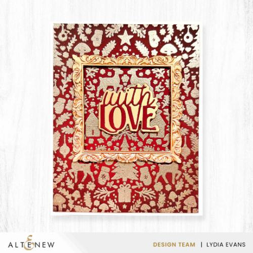 Altenew - Decorative Frames 3D Embossing Folder & Die Set
