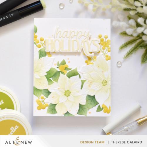 Altenew - Winterberry Poinsettias - Complete Bundle