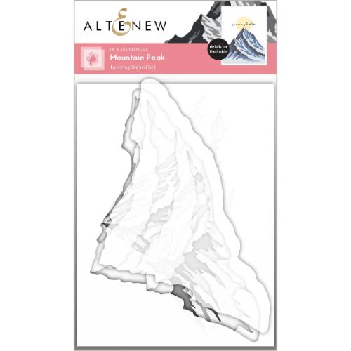 Altenew - Mountain Peak Layering Stencil Set (4 in 1)