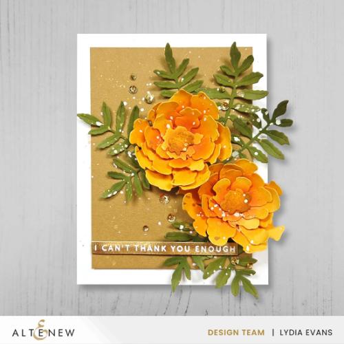Altenew - Craft-A-Flower: Marigold Layering Die Set - Postage as per Actual