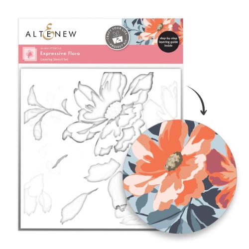 Altenew - Craft Your Life Project Kit: Expressive Flora & Add-on Die Bundle - Postage as per Actual
