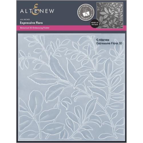 Altenew - Craft Your Life Project Kit: Expressive Flora & Add-on Die Bundle - Postage as per Actual