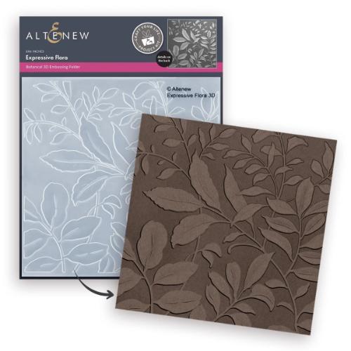 Altenew - Craft Your Life Project Kit: Expressive Flora & Add-on Die Bundle - Postage as per Actual