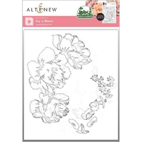 Altenew - Build-A-Garden: Joy in Bloom & Add-on Die Bundle - Postage as per Actual