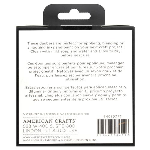 American Crafts Vicki Boutin Mixed Media Sponge Paint Daubers (25pcs)