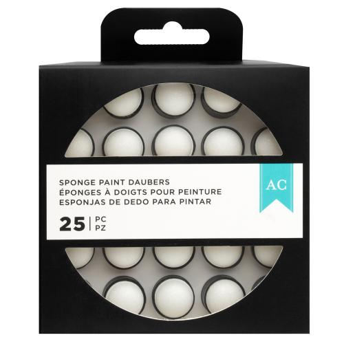 American Crafts Vicki Boutin Mixed Media Sponge Paint Daubers (25pcs)