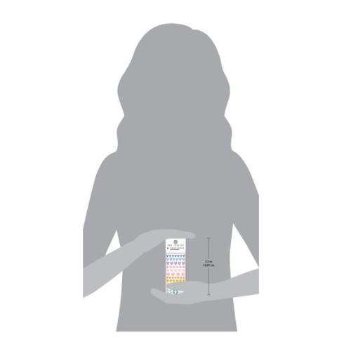 American Crafts - Pink Paislee Joyful Notes Enamel Dots 60 Pieces