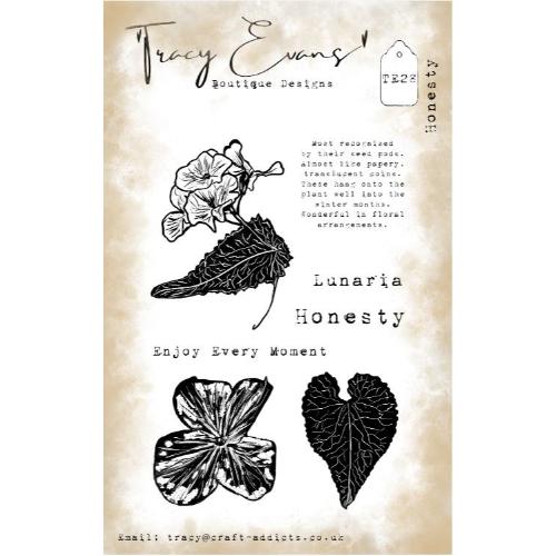 Tracy Evans - Honesty (A6 Stamp) (TE028)