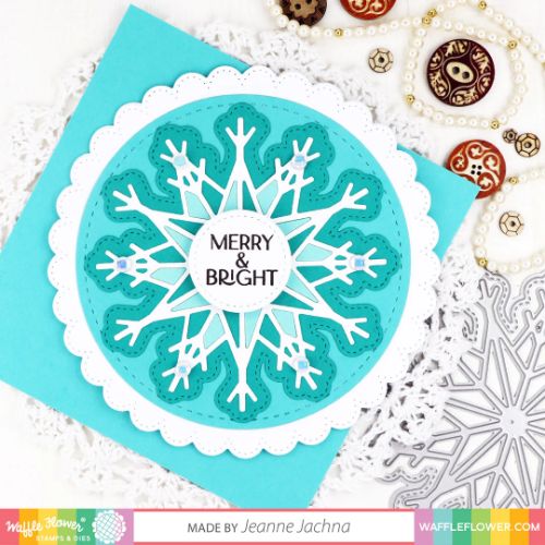 Waffle Flower - Star Snowflake Kit Die